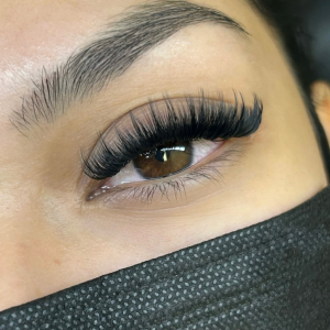Volume lash extensions